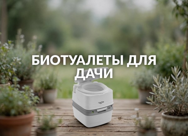 Биотуалеты для дачи