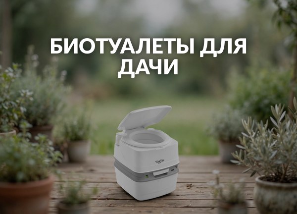 Биотуалеты для дачи