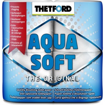 Бумага для биотуалета THETFORD Aqua Soft (4 шт., растворимая)