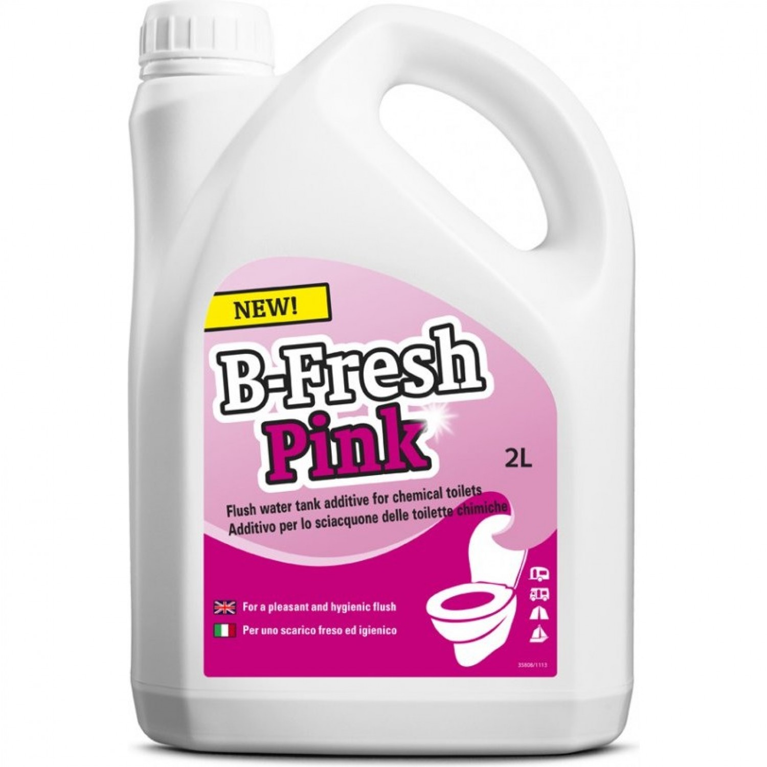 THETFORD B-FRESH PINK (2л) 30552BJ. Купить Жидкость для биотуалета на ...