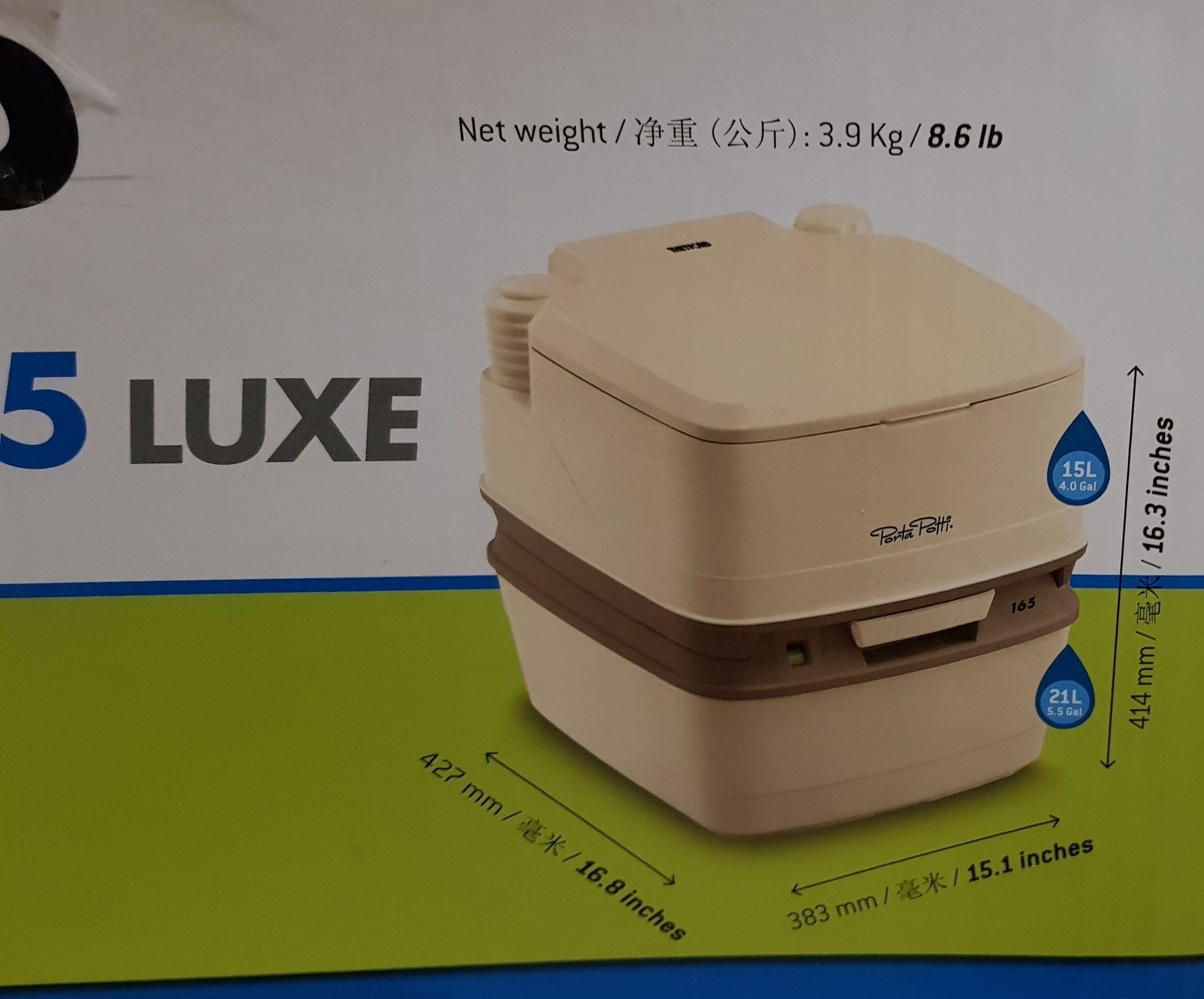 Обзор THETFORD PORTA POTTI 165 LUXE. Жидкостный биотуалет с глубокой ...